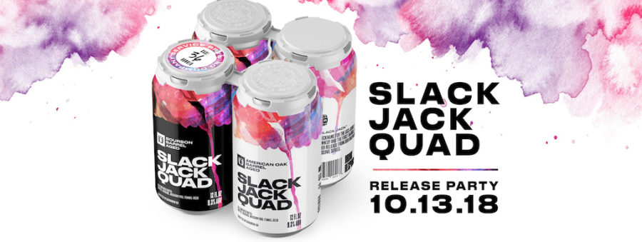 Slack Jack Barrel Aged Quad Release with Bow Tie BBQ and Anders Thomsen Trio