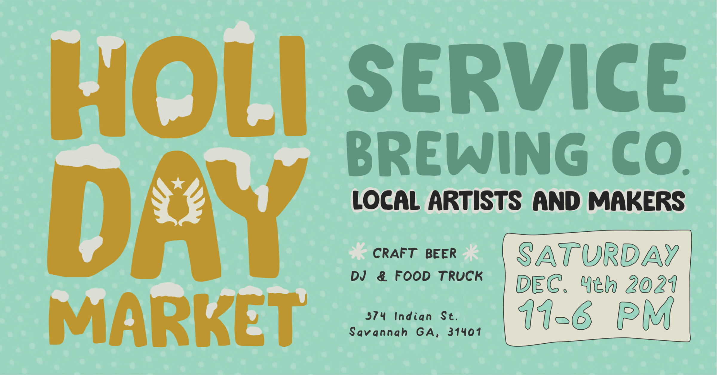 Holiday Makers Market December 4th!!!