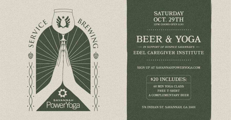 Beer and Yoga in support of Edel Caregiver Institute