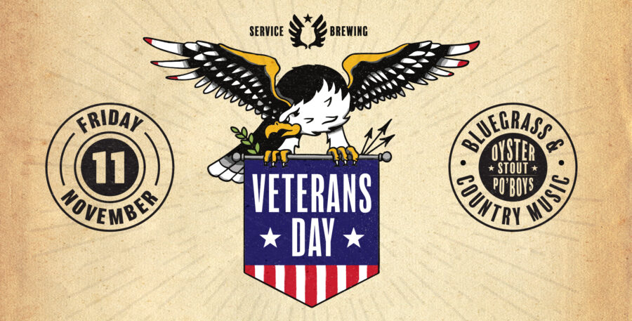 Veterans Day at Service Brewing