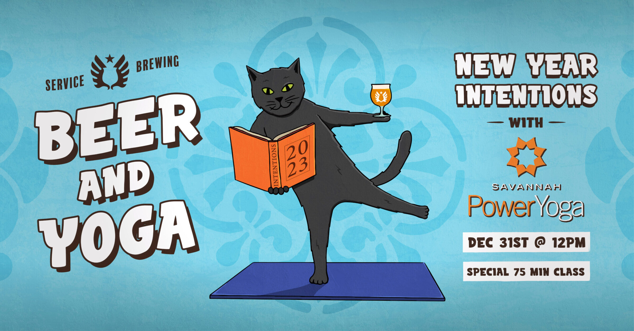 Beer & Yoga & New Year Intentions