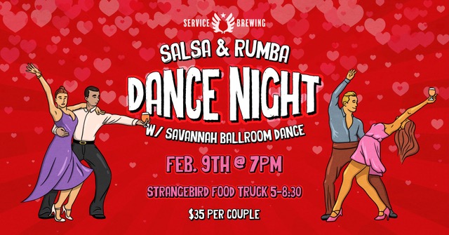 Salsa and Rhumba Dance Night (Couples or Singles Tickets available)
