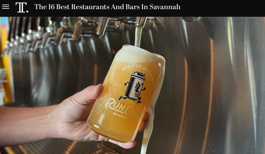 Tasting Table: The 16 Best Restaurants and Bars in Savannah