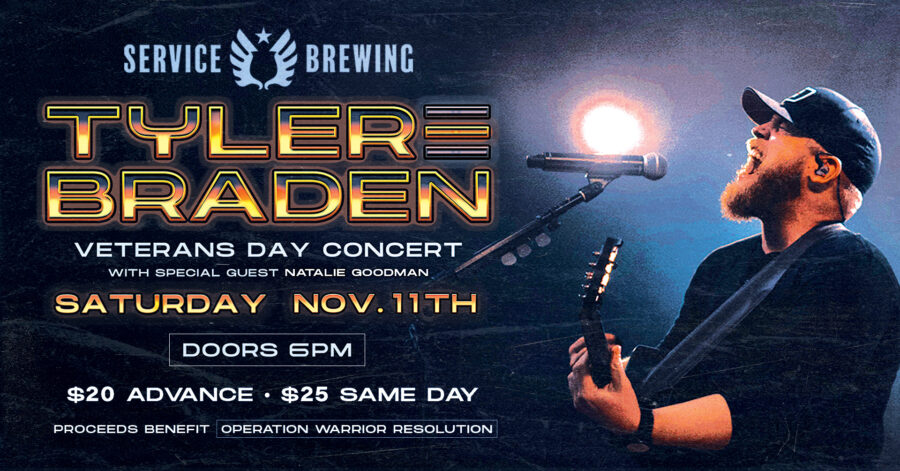 Tyler Braden Veterans Day Concert