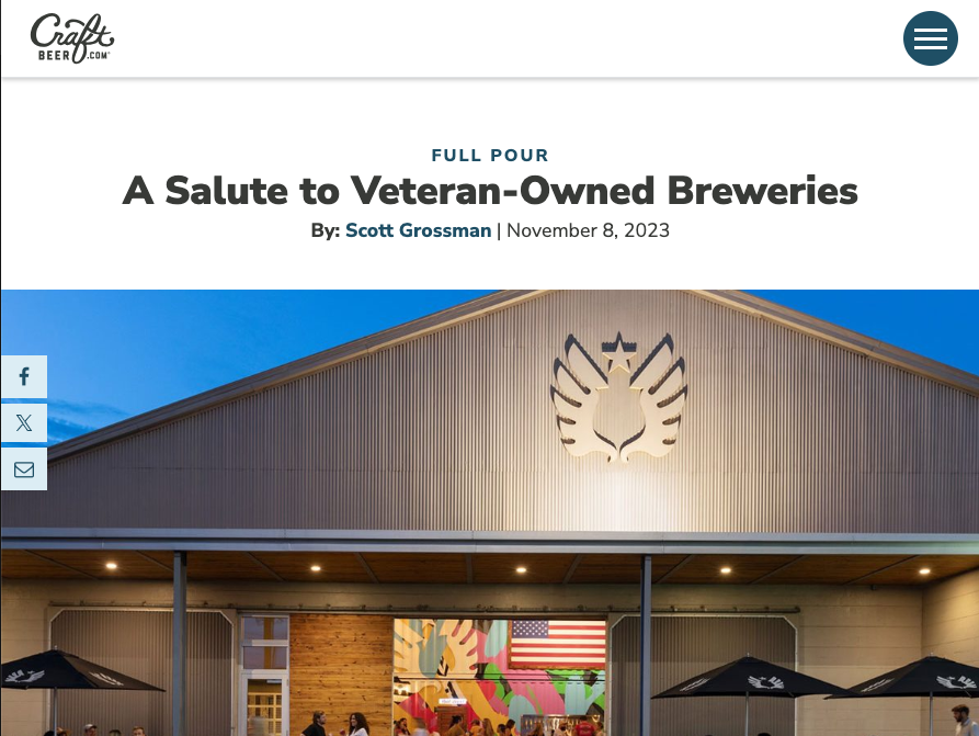A Salute to Veteran-Owned Breweries – CraftBeer.com