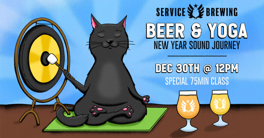 Beer & Yoga and New Year Sound Journey