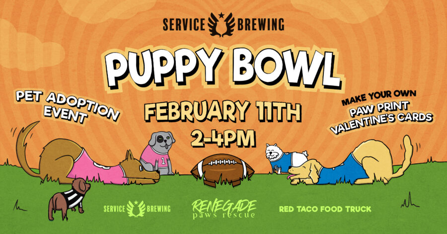 Puppy Bowl with Renegade Paws Rescue