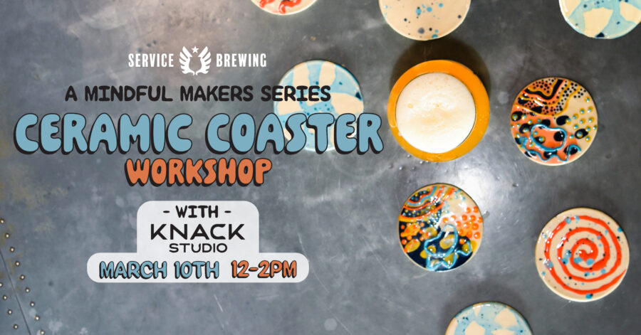 Ceramic Coaster Workshop with Knack Studio