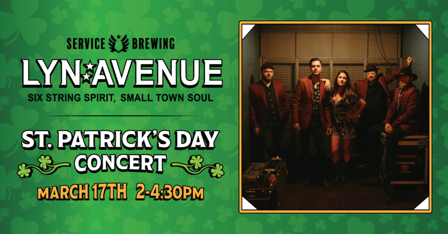 St. Patrick’s Day Concert with Lyn Avenue