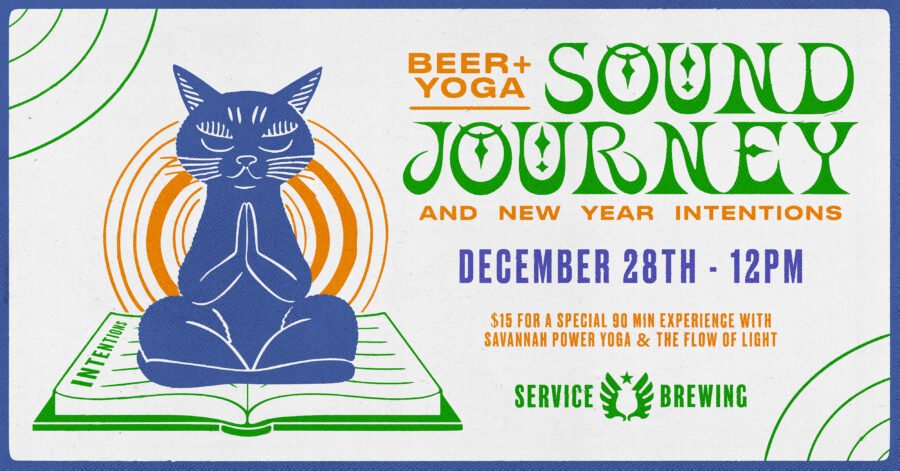 New Years Beer & Yoga with Sound Journey & New Years Intentions