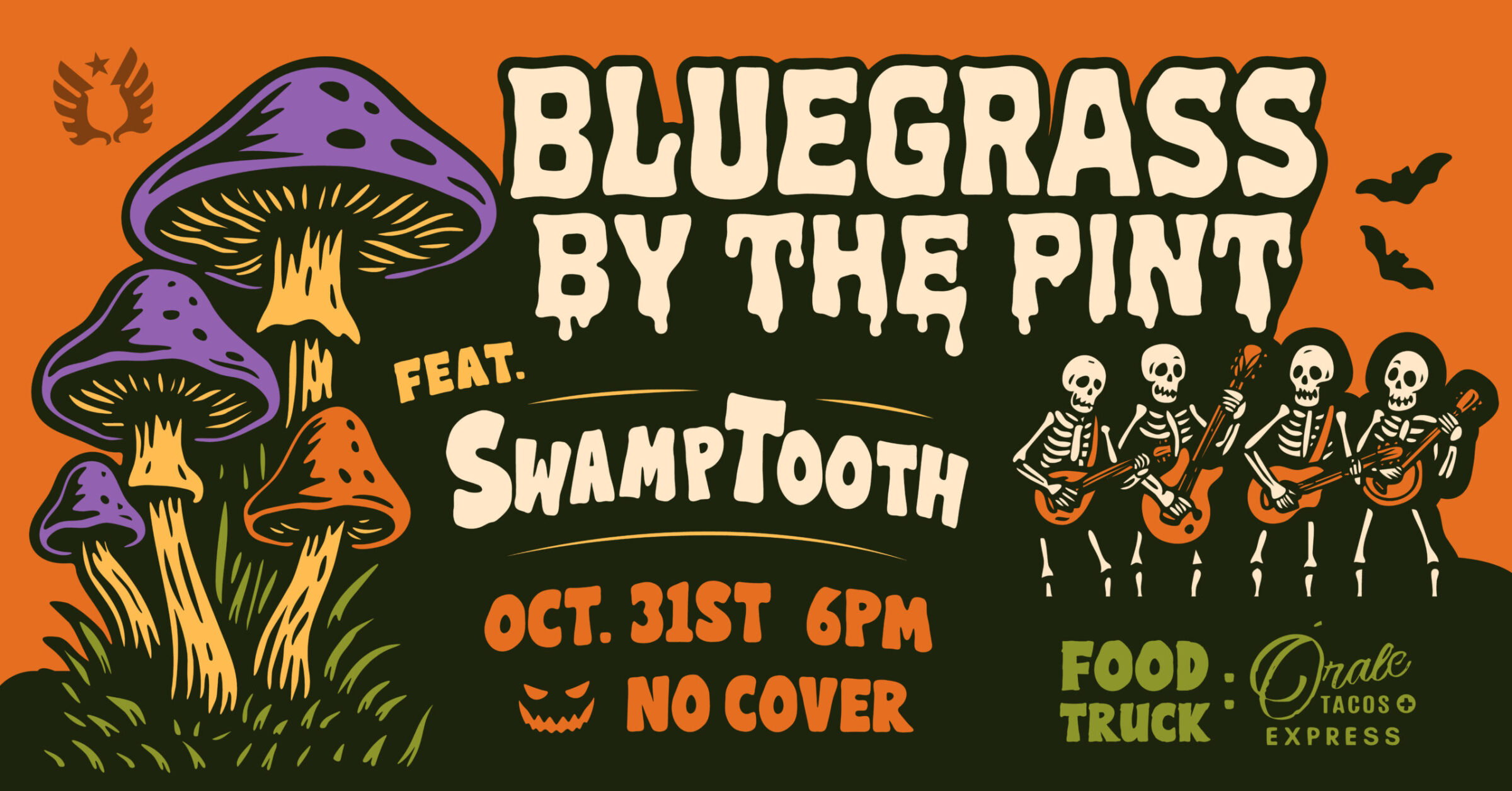 Bluegrass By The Pint – Halloween Concert