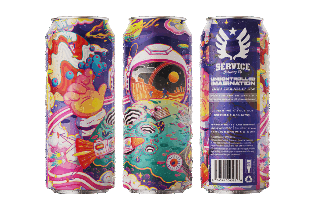 Uncontrolled Imagination by Service Brewing Company