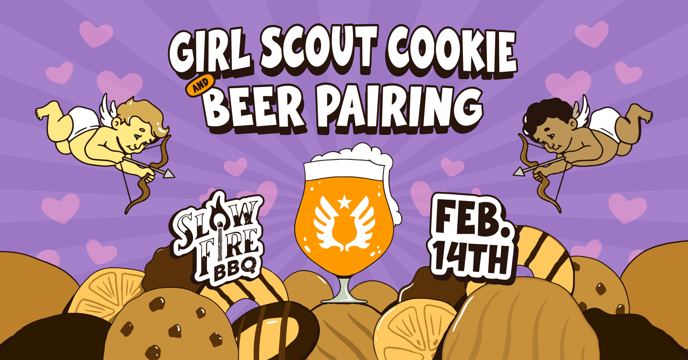 Valentine’s Day Girl Scout Cookie & Beer Pairing
