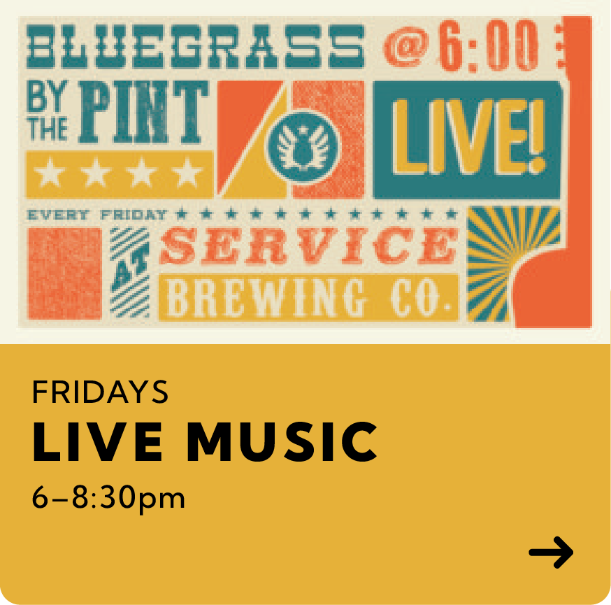 live music fridays 6-8:30 pm