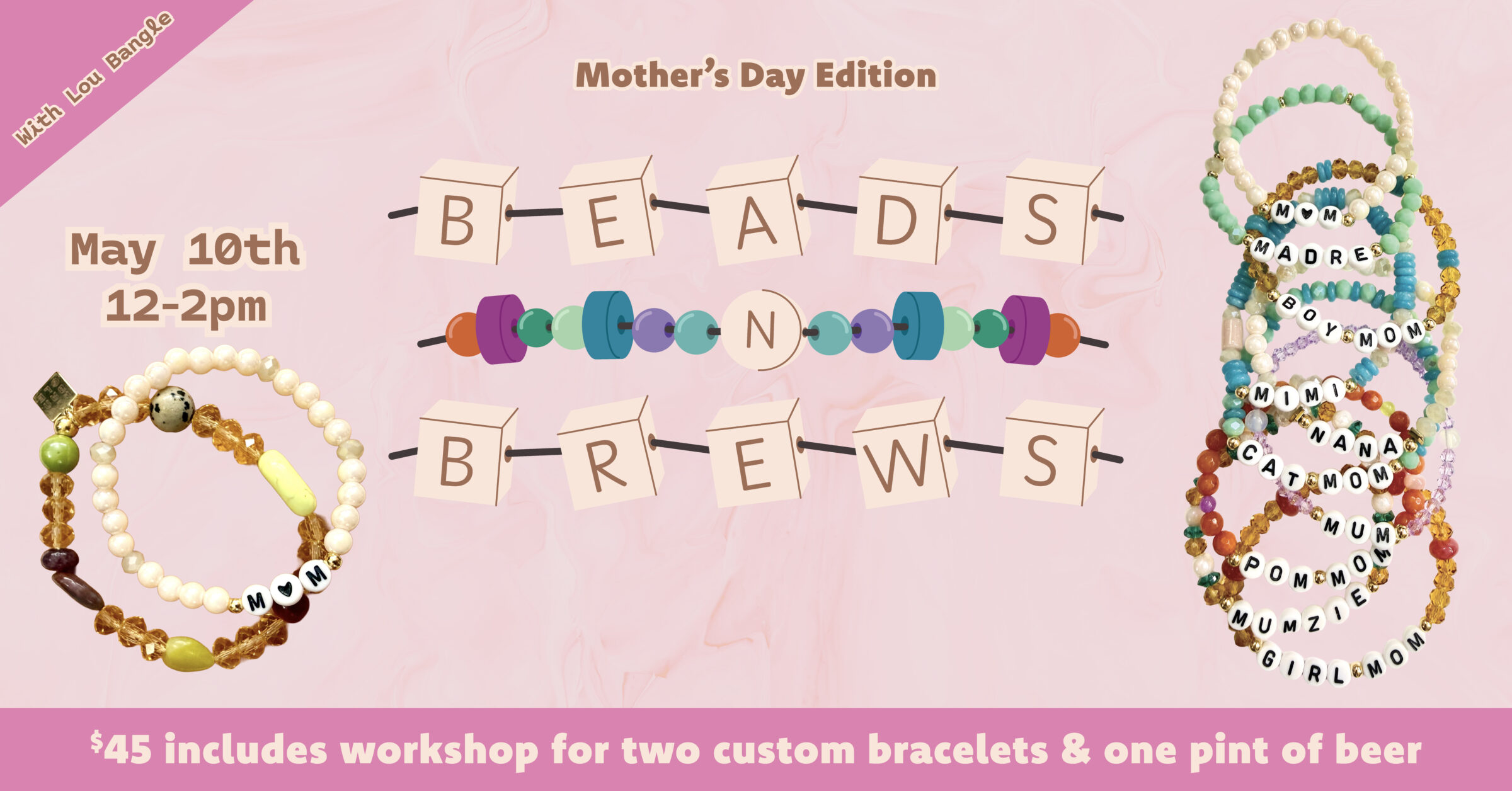 Beads and Brews with Lou Bangle