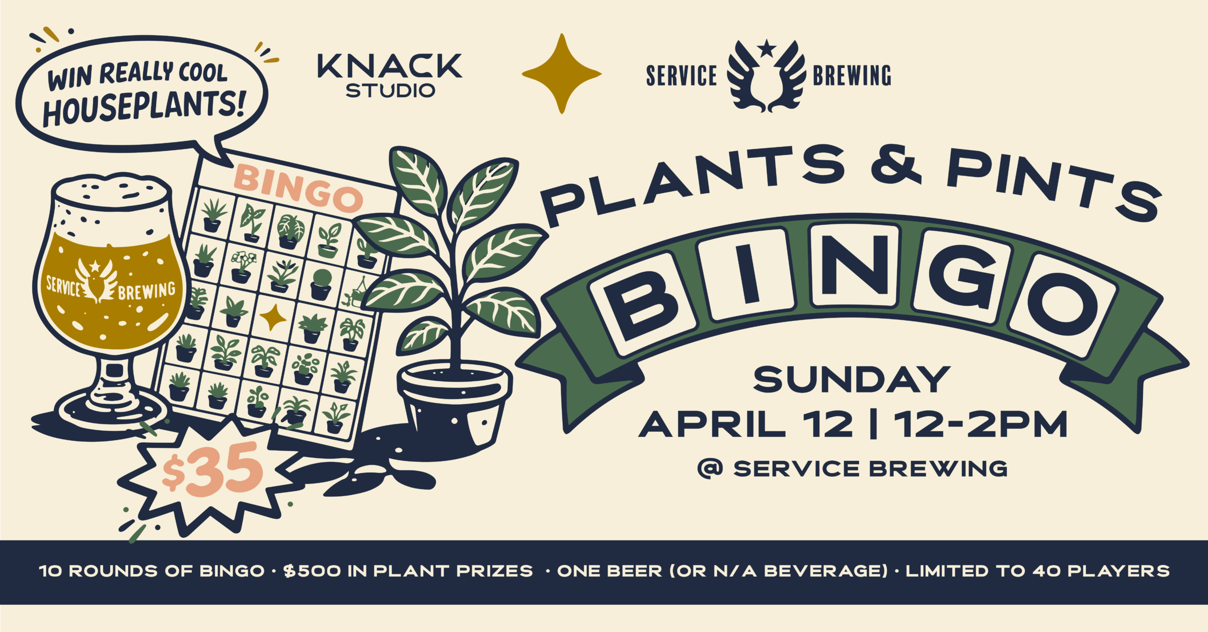 Sold Out: Plants & Pints Bingo