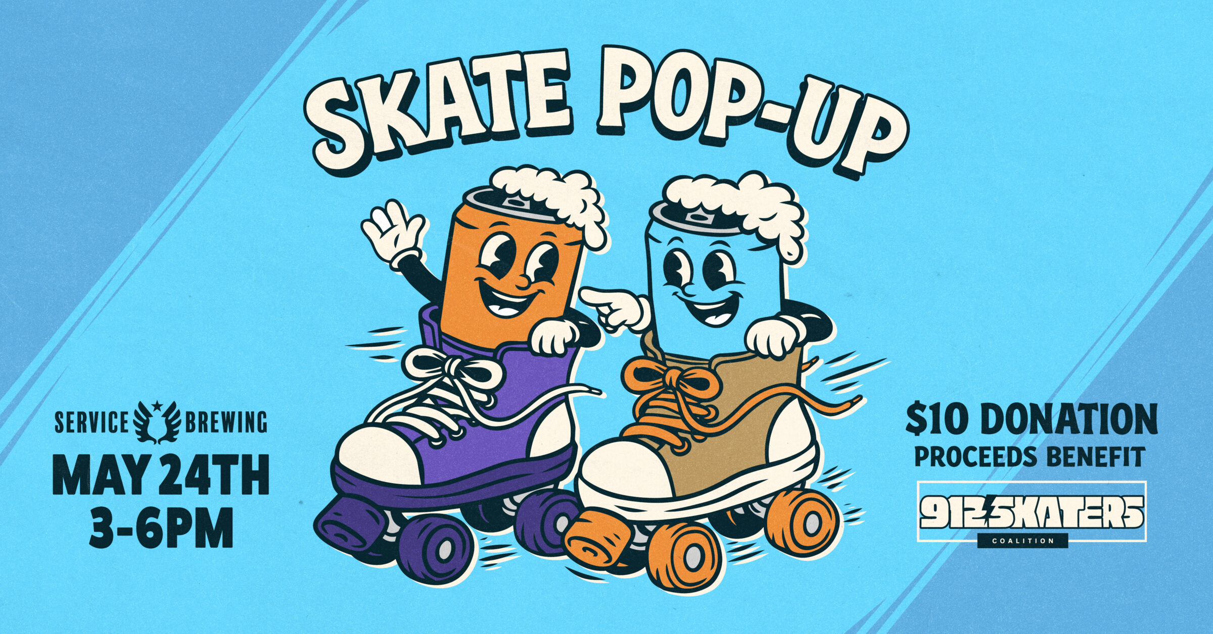 Skate Pop Up benefiting 912 Skaters Coalition