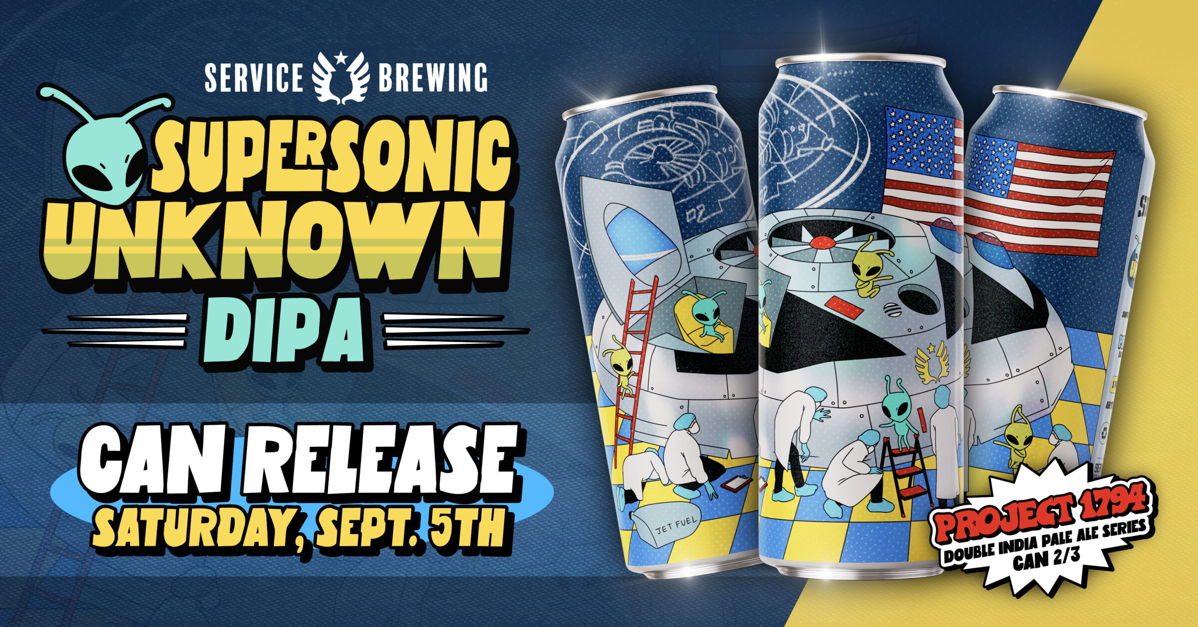 Supersonic Unknown Can Release