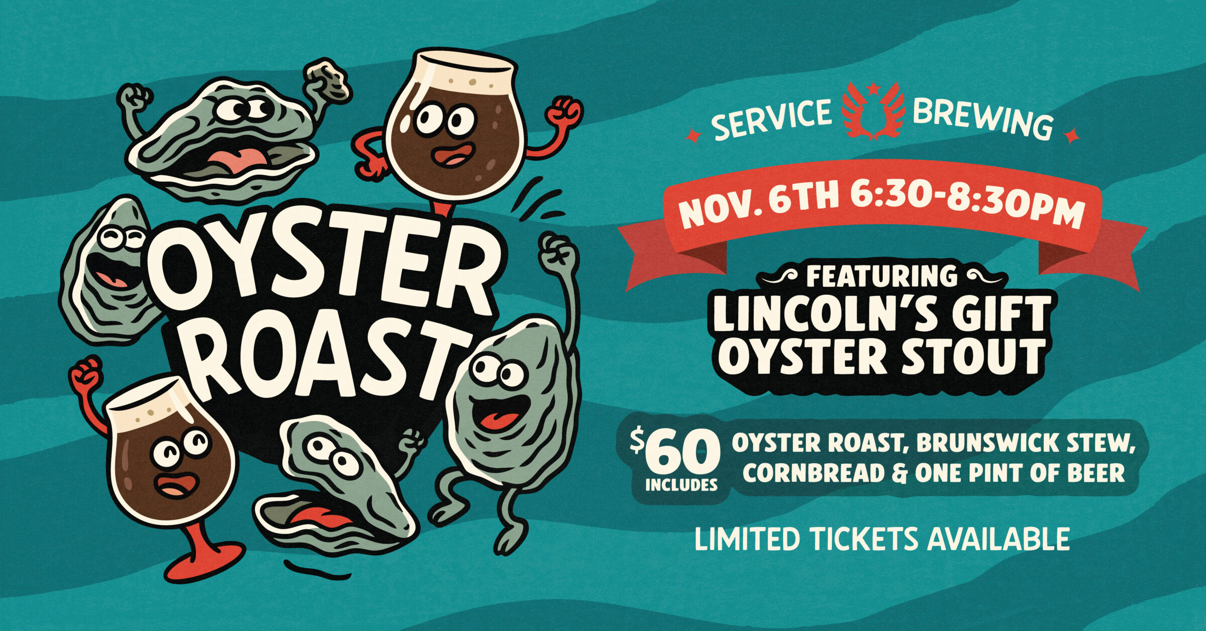 Oysters, Stouts, and Bluegrass!